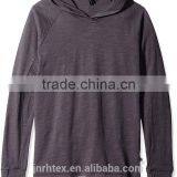 Plain Custom Cotton Polyester Gym Men's Long Sleeve T-shirt thumbnail-3