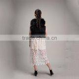 Myfur Hot Sale New Thick Warm Winter Fur Women Gilet Real Raccoon Fur Waistcoat thumbnail-5