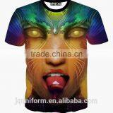 Wholesale Custom All Over Digital Dye Sublimation T-shirt Printing thumbnail-2