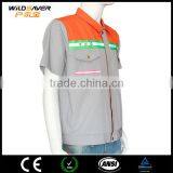 Work Flashing Safety Hi-vis 100% Cotton Reflective T-shirt