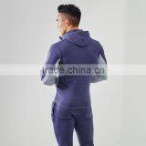 Mens Latest New Design Track Suit Sports Plain Jogging Long Coat Design Man Suit thumbnail-3