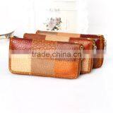 R0033H Hot Sale Fashion Splicing Leather Wallet thumbnail-1