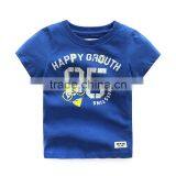 Wholesale Summer Cotton Short Sleeves Boys Kids Round Neck T-shirt thumbnail-5