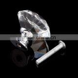 1pack/10 Pcs 30mm Diamond Shape Crystal Glass Drawer Cabinet Knobs and Pull Handles Kitchen Door Wardrobe Hardware Accessories thumbnail-2