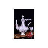 Silver Wine Set - Wine Set for Auspiciousness thumbnail-3