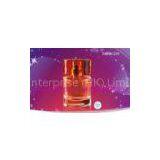 Red Painted Cylindrical 75ml Empty Glass Perfume Bottles With Pump thumbnail-1