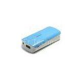 Fashion Aluminum Emergency Power Bank 5600MAH With LED Lights