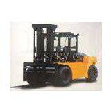 12 Ton Unloading Diesel Forklift Truck , Cummins Engine All Terrain Reach Fork Lift thumbnail-1
