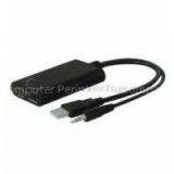 FY1327 USB to HDMI Converter / YPBPR Converter Support KVM switch and USB hub connection