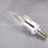 Popular Style Glass/ Milky Lamp Shade Transparent LED Candle Lamp thumbnail-3