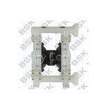 Pneumatic Double Air Powered Rubber / Teflon Diaphragm Pump Corrosion Resistant