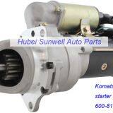 Komatsu S6D105 Engine Starter 600-813-3281 Komatsu Starter 24V / 13T thumbnail-1