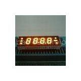 0.25 Inch Yellow Four Digit 7 Segment LED Clock Display , Small Current Drive