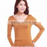 Blue Modal Muslim Subcoat/women Long Sleeve Muslim Modal t Shirt/ Women Muslim Bodysuit thumbnail-4