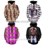 Unisex 3D Trup Sweatshirts/wodg Plus Size 3d Printed Hoodies/ Fashioable Christmasr Jacket
