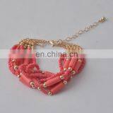 Tiny Multilayer Seed Bead Bracelet thumbnail-1