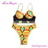 2017 Factory South Africa Printed Swimwear Women Sexy One-Piece Bathing Suit thumbnail-3