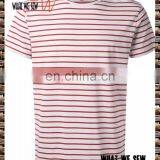 Grey Cotton Striped T-shirt From What we Sew Featuring Short Sleeves thumbnail-1