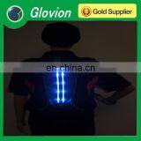 Новый поступление. Рюкзак из холста с мигающими светодиодными полосами для школьных рюкзаков