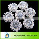 Bulk Cyrstal Rhinestone Button For Wedding Invitation Card Decoration