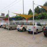 New design HDPE plastic shade, car park sun-shade sail