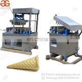 Gas Type Ice Cream Snow Cone Baking Making Wafer Bowl Forming Machine For Sale thumbnail-6