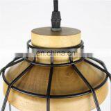 Retro Iron Suspension Cage Loft Pendant Lighting thumbnail-1