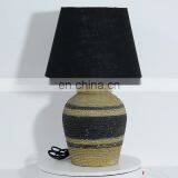 Antique Rope Pattern Desk Lamp and Cement Table Lamp