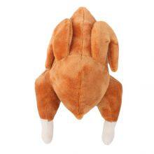 Food Pet Products Dog Chew Toy Stuffed Turkey Stuffed Dog Squeaky Chew Toy Interactive Squeaky Dog Toys thumbnail-1