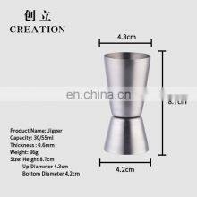 Creation Bartender Bar Tools 30 60ml Double Cocktail Slim Jigger thumbnail-4