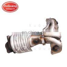 XUGUANG High Quality Direct Fit Factory Supplier Exhaust Manifold Catalytic Converter for Toyota Camry Old Model thumbnail-2