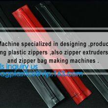 Easy Tear Transparent Plastic PE Food Pouch Zipper, Plastic Slider Pet Food Bag Zipper, Double Sealed Plastic Vacuum Bag thumbnail-3