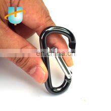 Custom Wholesale Bulk 59mm Small Mini Camping Hiking Water Bottle Metal Aluminum Alloy Snap Carabiner Clip Hook thumbnail-4