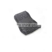 4 Door Floor Slush Mats With Tire Tread Pattern Car Floor Boot Mat for 14-17 Jeep Wrangler JK 4x4 Offroad Accessories thumbnail-4