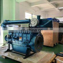 620hp 1500rpm Water Cooled 4 Stroke 6 Cylinder WEICHAI X6170 Series X6170ZC620-4 Marine Diesel Engine thumbnail-5