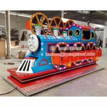 Zhongshan Indoor and Outdoor Mechanical Video Games Children Ride Magic Train Rocking Car up and Down Rotation Stimulation Playground Swivel Chair thumbnail-3