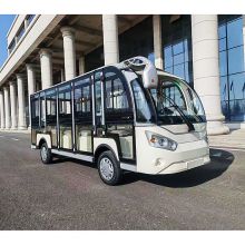 14 seat electric sightseeing bus shuttle bus golf cart