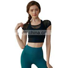 Spring, Summer, All-in-one Sports Wears Outside Underwear Women Running Vest Type Shock Beauty Gym Back Yoga Bra thumbnail-5