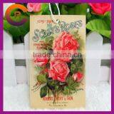 Full Printing Brown Color Paper Handmade Tags