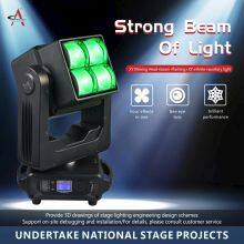WJ460 Professional Lighting Factory Wholesale 4x60W Double-sided Electrodeless Beam Lighting Double Moving Head Light thumbnail-4