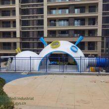 Non-standard Integrated Service Outdoor Large-scale Slide and Swing Combination for Kindergartens, Children's Slides in Residential Areas, and Outdoor Climbing Equipment for Amusement Parks thumbnail-1