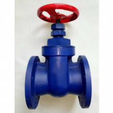 BS DN100 DN150 PN16 Gray Cast Iron HT200 Ductile Iron Flange Gate Valve thumbnail-4