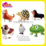 Promotional Toy Use and Foil Material Self Inflatable Turtle Balloon thumbnail-2
