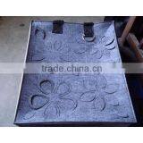 Felt Sleeve Case Bag For Laptop Handmade Felt Wool Bag thumbnail-1