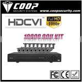1080P Full HD 8CH IP67 Waterproof IR HD- CVI Security System