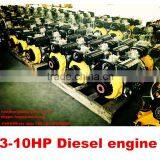 Recoil or Electric Optional 7.6/8.6 hp Small Single Cylinder Diesel Engine 186
