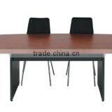 Small 4 Person Conference Table Square Meeting Table With Steel Leg (SZ-MT026) thumbnail-5