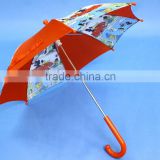printing cartoon umbrella for children umbrella