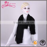 wholesale women black scarves tartan blanket infinity scarf S4202