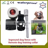 Rechargeable and waterproof fencing equipment & 300 meters remote dog trainig collar